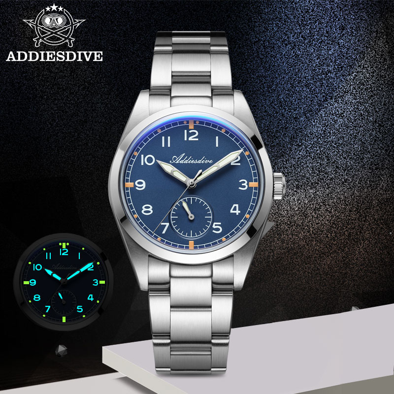 Luxury Watch Gift Box - ADDIESDIVE 36mm 남성용 쿼츠 시계 100m