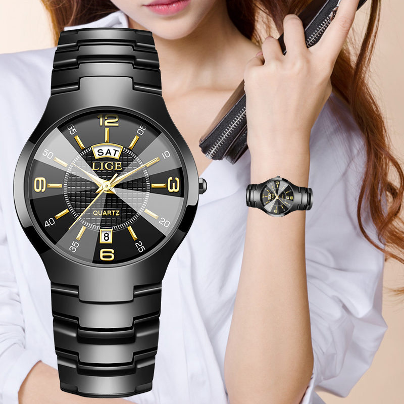 Luxury Watch For Women - LIGE 패션 우아한 여성용 손목시계 럭셔리