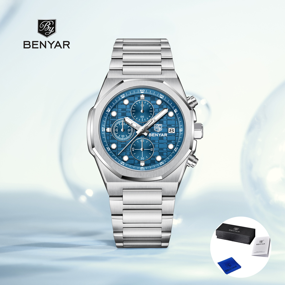 Luxury Watch Gift Box - 2025 신제품 베냐르 남성용 시계 최고급