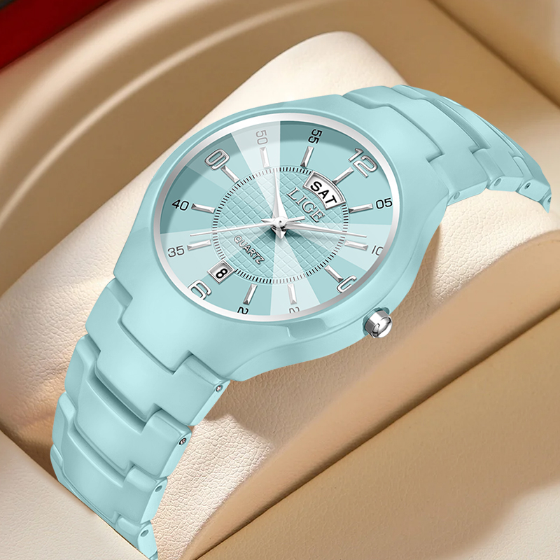 Luxury Watch For Women - LIGE 럭셔리 우아한 쿼츠 여성 시계