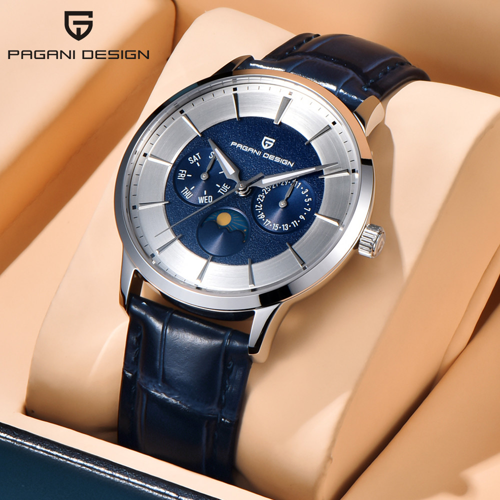 Luxury Watch Tier - 파가니디자인 럭셔리 쿼츠 스테인리스 스틸 시계,