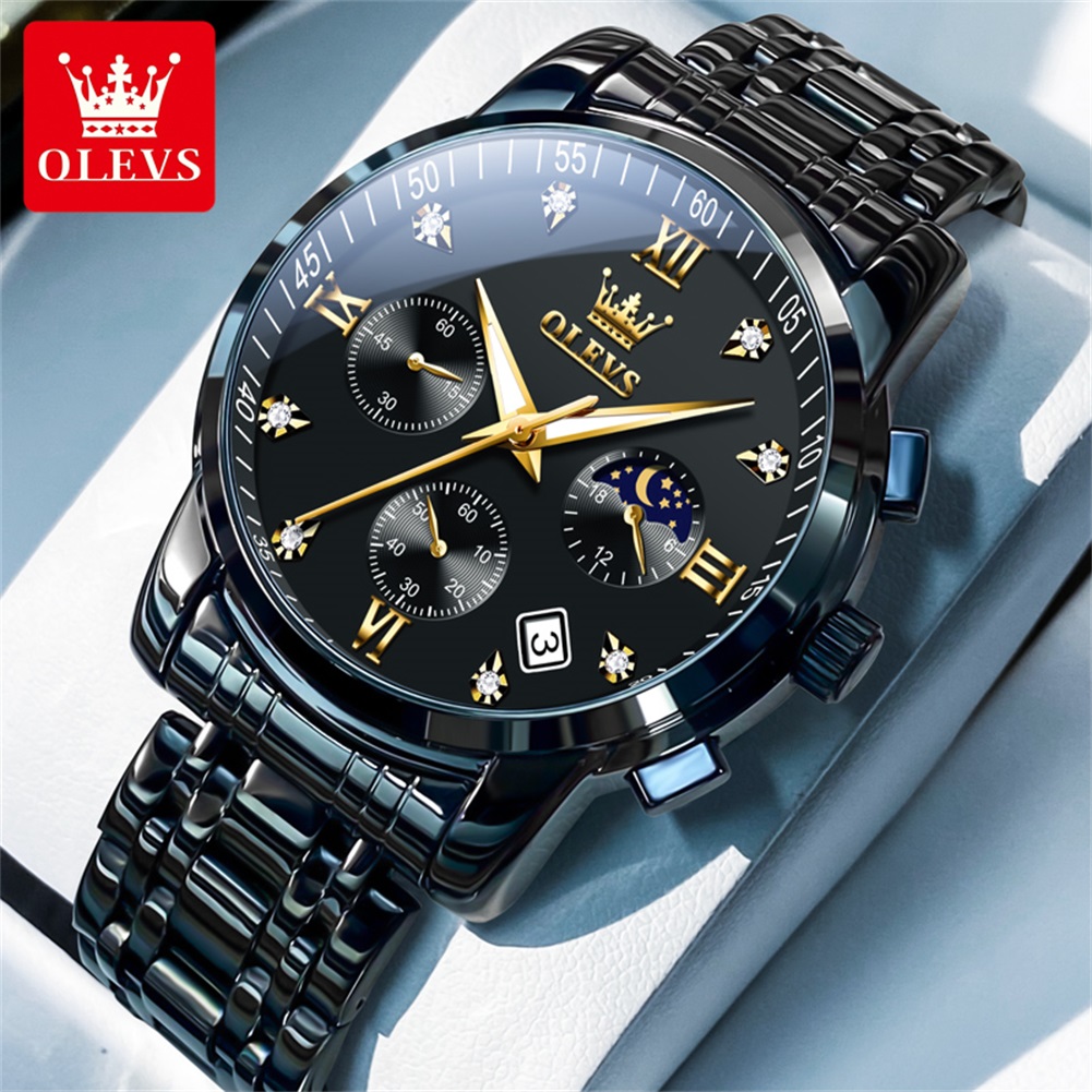 Luxury Watch For Sale - OLEVS 인기 남성용 시계 스테인레스 스틸