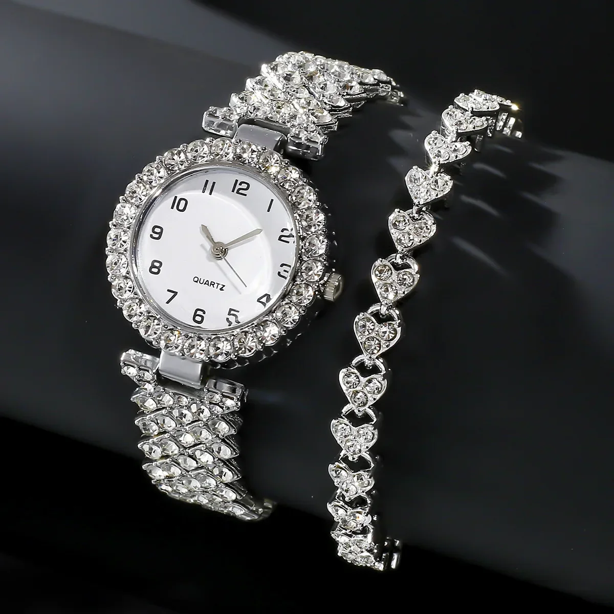 Lux Watch - 1개/2개 고급 패션 여성 시계 세트