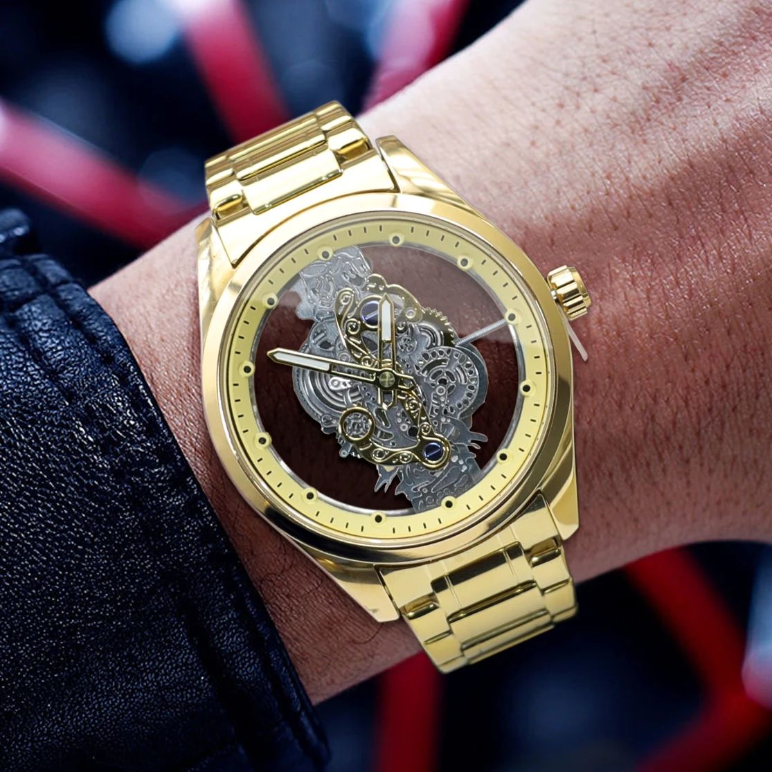 Luxury Watch Tier - 최고급 럭셔리 비즈니스 자동 남성용 시계,