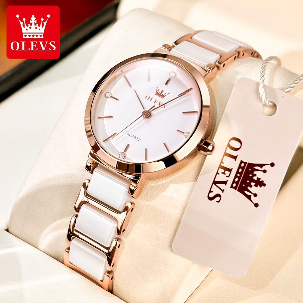 Lux Watch - OLEVS 여성용 패션 시계, Relogio Feminino