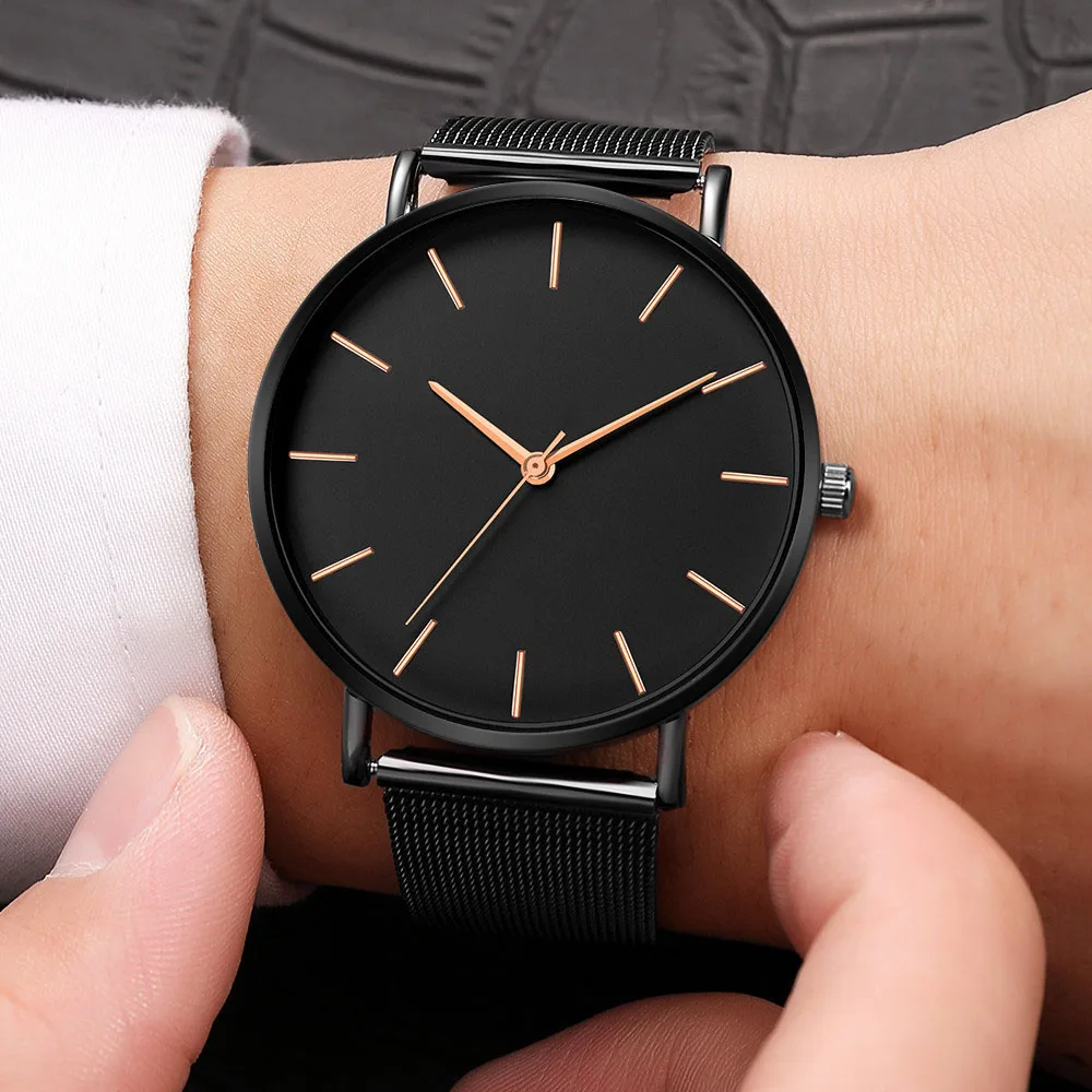 레저 간단한 여성 시계 2025 빈티지 메쉬 벨트 초박 - Lux Watch 리뷰 및 가격