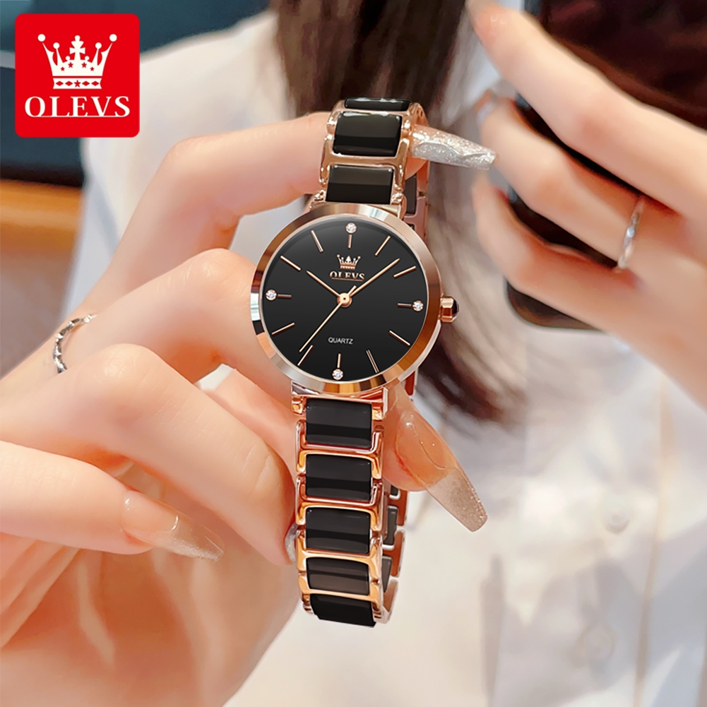 OLEVS 여성 시계 5877 고급스러운 우아한 쿼츠  - Luxury Watch For Women 리뷰 및 가격