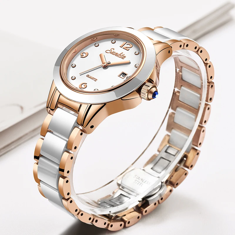 Sunkta 패션 캐주얼 쿼츠 여성 시계 우아한 럭셔리 - Luxury Watch For Women 리뷰 및 가격