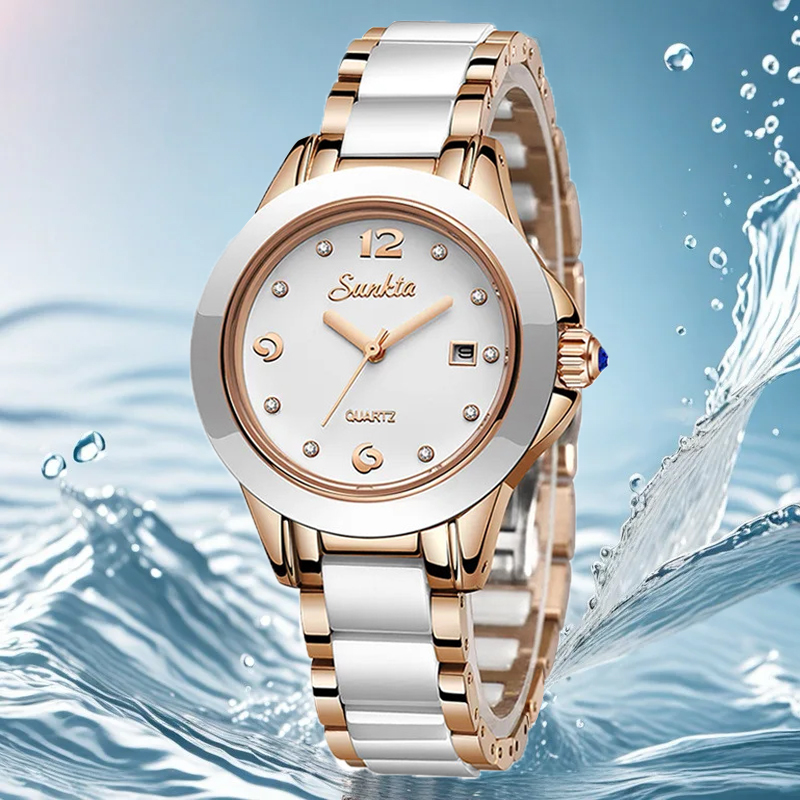 Sunkta 패션 캐주얼 쿼츠 여성 시계 우아한 럭셔리 - Luxury Watch For Women 리뷰 및 가격