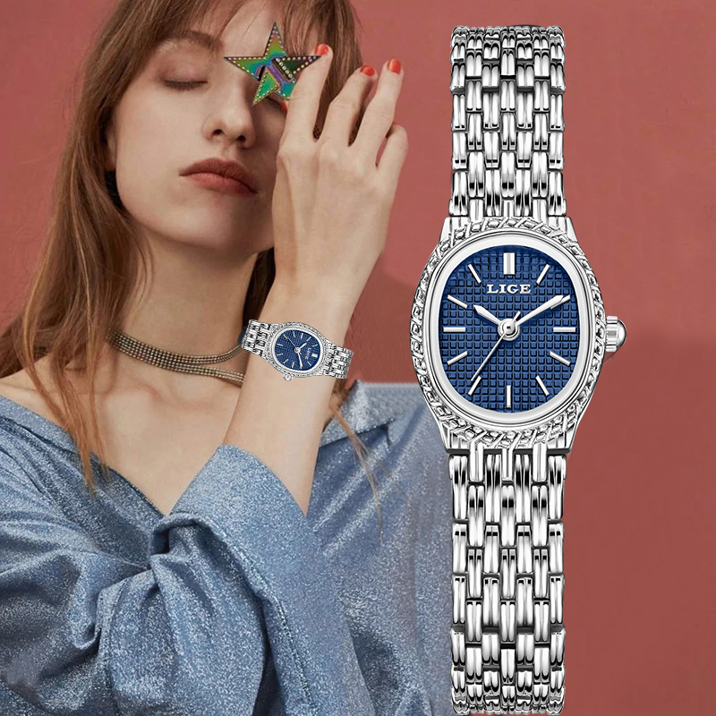 LIGE 패션 럭셔리 쿼츠 여성 시계 우아한 클래식 심 - Luxury Watch For Women 리뷰 및 가격