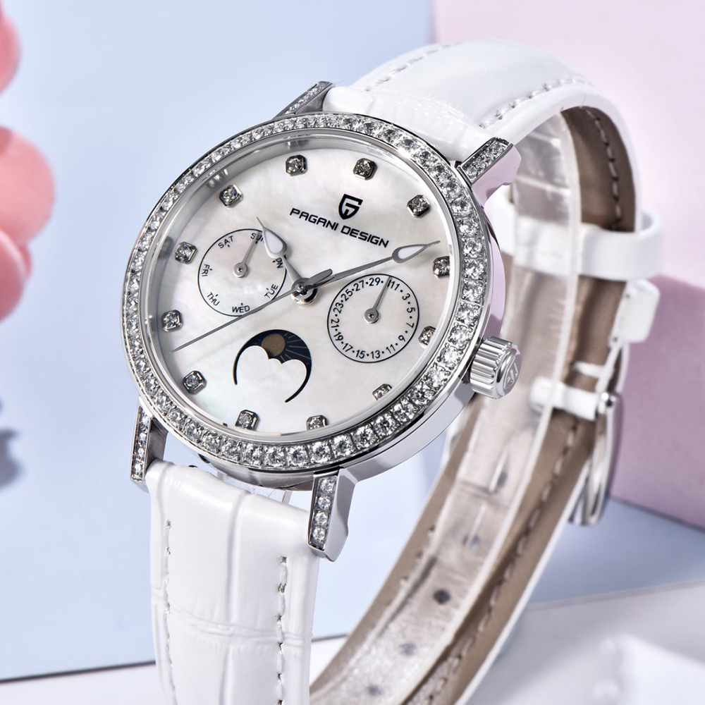 PAGANI DESIGN 여성용 쿼츠 시계 Mop 다이 - Luxury Watch For Women 리뷰 및 가격