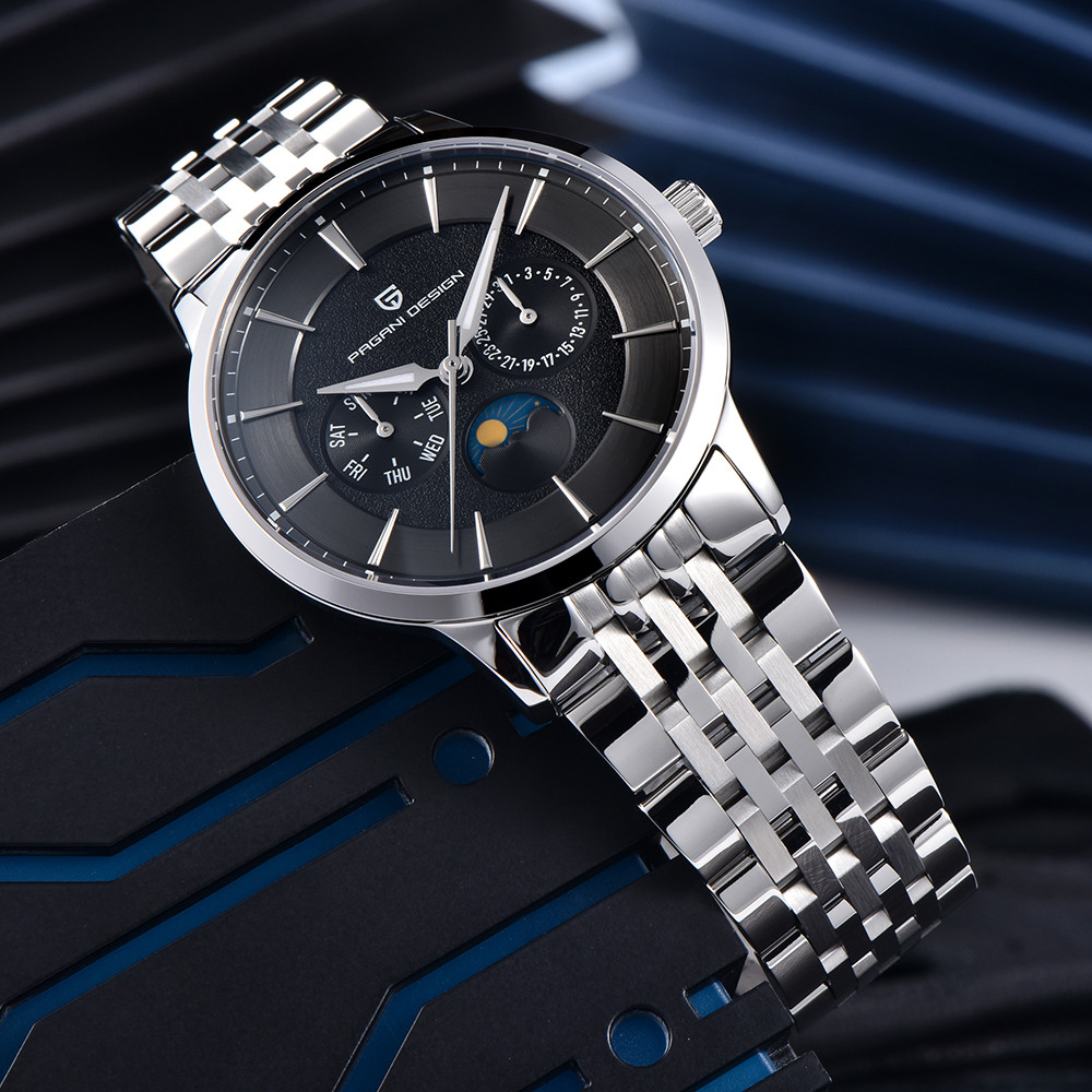 파가니디자인 럭셔리 쿼츠 스테인리스 스틸 시계, 다기능 - Luxury Watch Tier 리뷰 및 가격