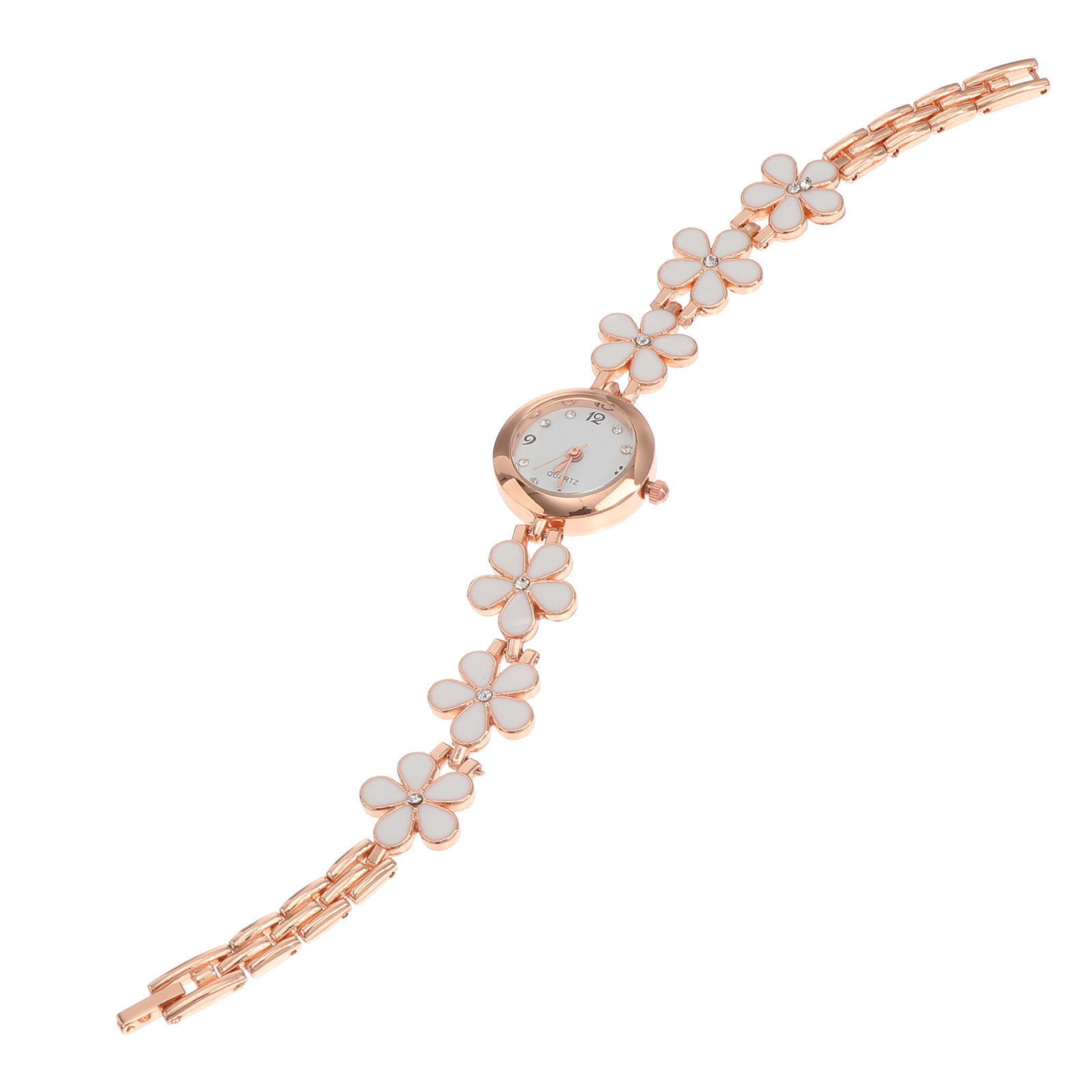 여성용 우아한 크리스탈 쿼츠 팔찌 시계, 가벼운 무게, - Luxury Watch For Women 리뷰 및 가격