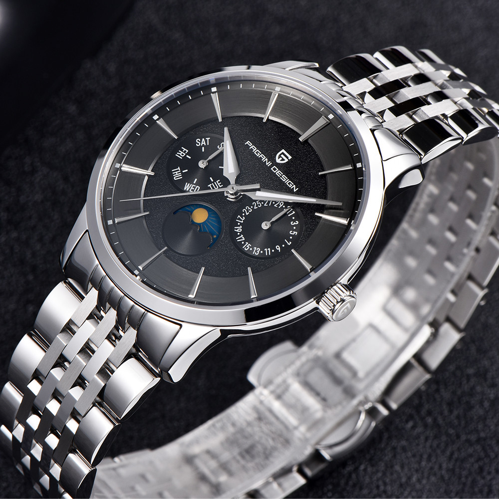 파가니디자인 럭셔리 쿼츠 스테인리스 스틸 시계, 다기능 - Luxury Watch Tier 리뷰 및 가격