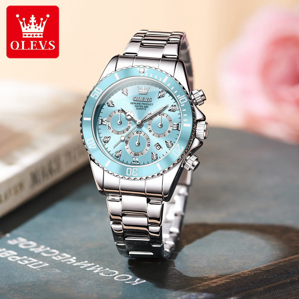 OLEVS 여성용 시계 5632 우아한 오리지널 쿼츠  - Luxury Watch For Women 리뷰 및 가격