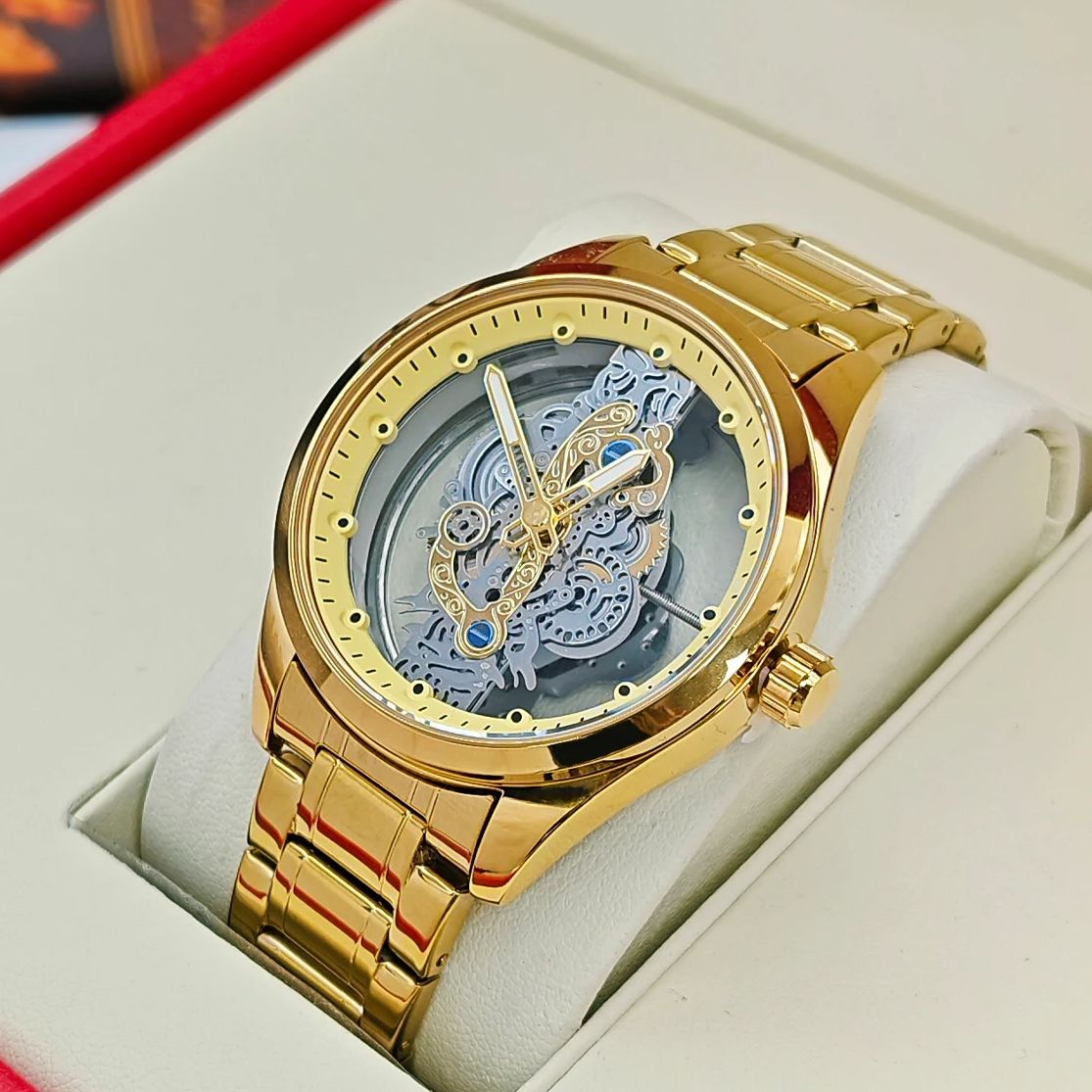 최고급 럭셔리 비즈니스 자동 남성용 시계, 라운드 다이 - Luxury Watch Tier 리뷰 및 가격