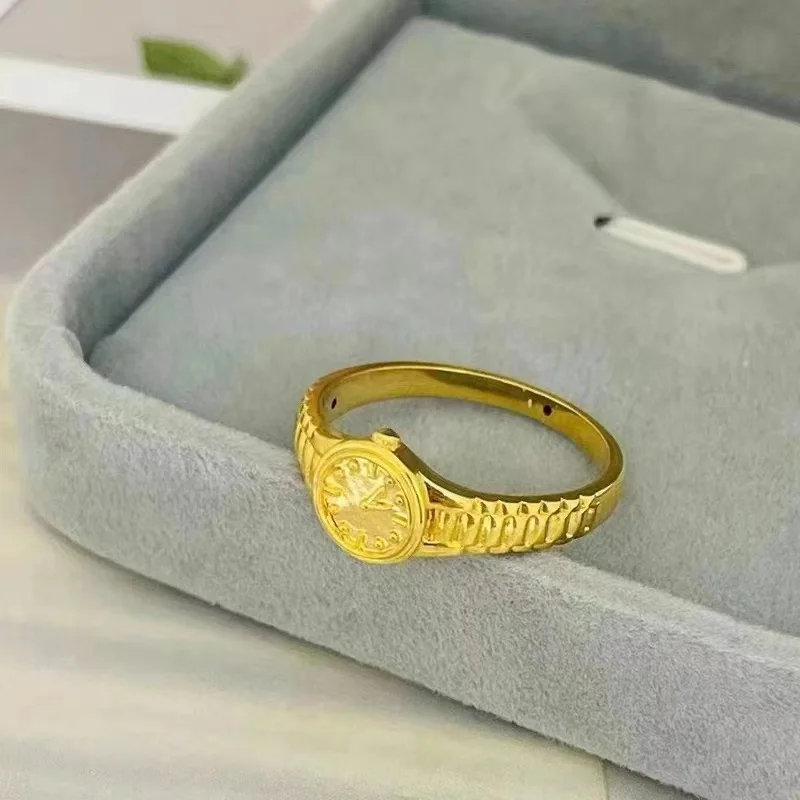 Briex 쥬얼리 여성을위한 진짜 18K 골드 반지 작 - Luxury Watch Service 리뷰 및 가격