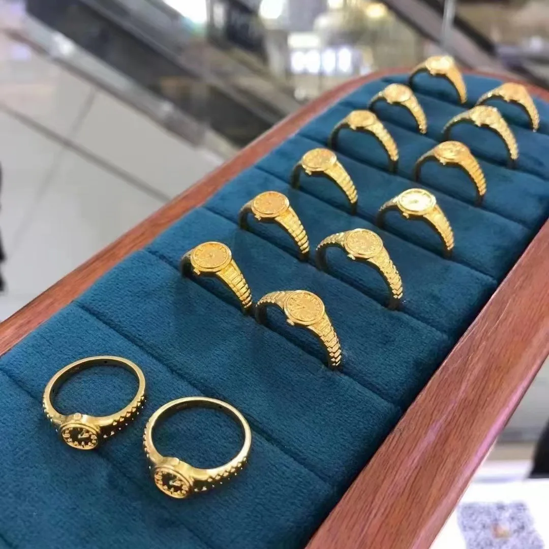 Briex 쥬얼리 여성을위한 진짜 18K 골드 반지 작 - Luxury Watch Service 리뷰 및 가격