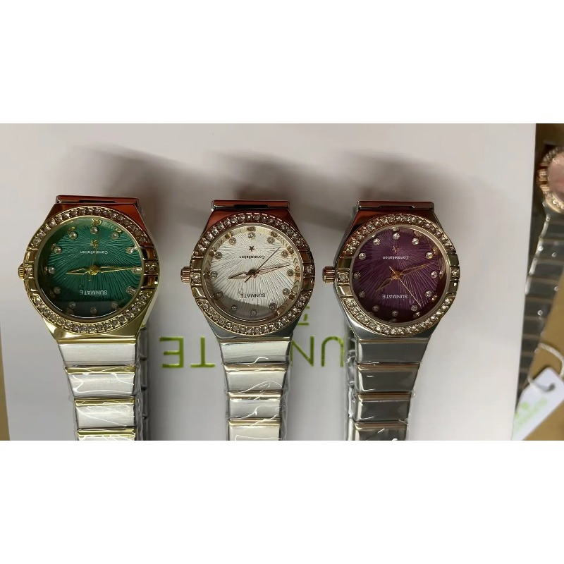 SUNMATE 세련되고 우아한 여성용 쿼츠 시계, 최고 - Luxury Watch Tier 리뷰 및 가격