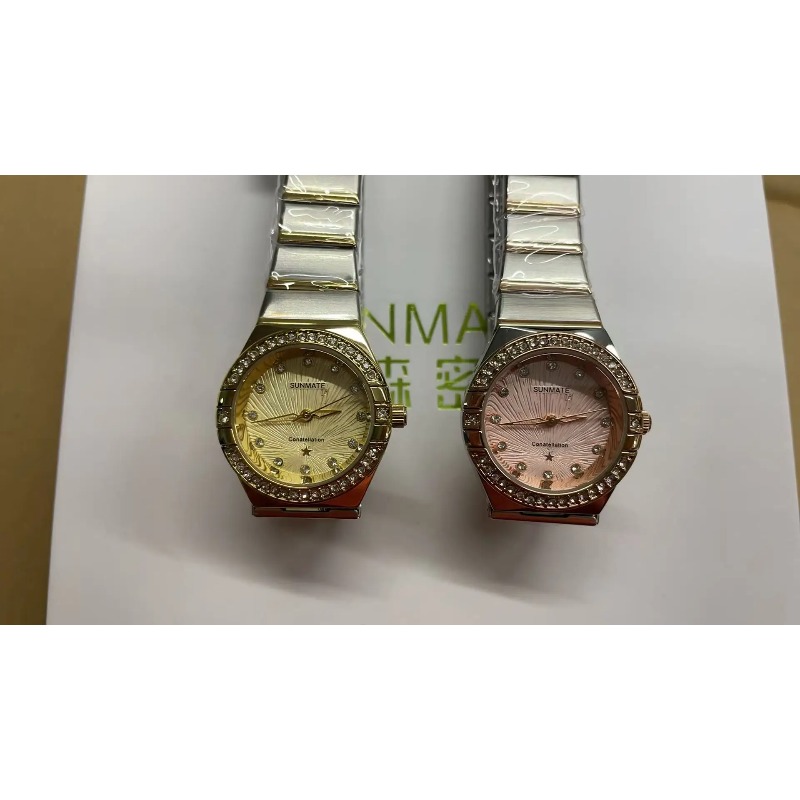 SUNMATE 세련되고 우아한 여성용 쿼츠 시계, 최고 - Luxury Watch Tier 리뷰 및 가격